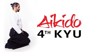 Aikido Techniques for Beginners  4th Kyu Test Requirements [upl. by Marcel]