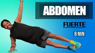 ABDOMINALES EN CASA  APLANA TU ABDOMEN  8 MINUTOS 💪 [upl. by Joh]