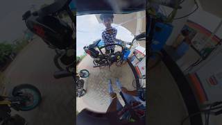 Cycle with petrol enginebikeriding cycling diy motorcycle automobile shortvideo motovlog [upl. by Hatti]