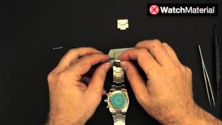 How to Shorten your Watch Band or Bracelet with the LK3 Link Remover [upl. by Ainot]