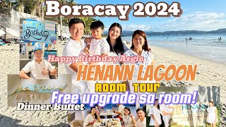 Boracay 2024  Henann Lagoon  Sea Breeze Dinner Buffet  Airport to Hotel  Lea and Argie [upl. by Ane]