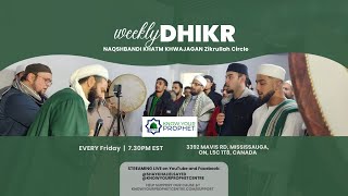 Weekly Nashbandiy Dhikrullah Circle [upl. by Annairol]