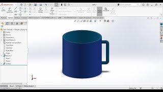 SolidWorks Swept BossBase  SolidWorks Revolved BossBase  SolidWorks Tutorials for Beginners [upl. by Smart669]