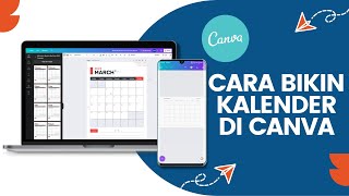 Cara Membuat Kalender Sendiri Secara Online Lewat Canva [upl. by Koziarz]