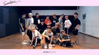 Dance Practice SEVENTEEN세븐틴  만세MANSAE  HIDE ver [upl. by Aoh]