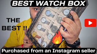 Watch Box review Budget Watch Box India Affordable Watch Box  best watch storage Best Watch Case [upl. by Mira265]