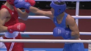 Boxing Mens Welter 69kg Semifinals  Russia v Kazakhstan Full Replay  London 2012 Olympics [upl. by Ahseinad959]