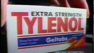 Tylenol for traumatic injuries commercial 1997 [upl. by Hardej]