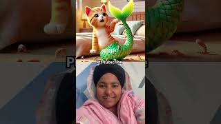 Cat fish workingfunny kaur share comedy trend cat fish like working shorts subscribe [upl. by Concoff]