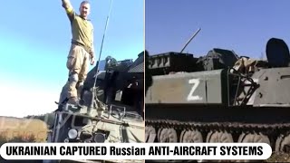 Ukrainian Soldiers captured Russian antiaircraft systems Tor and Strela10 [upl. by Atilrac]