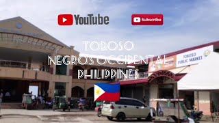 Toboso Negros Occidental Philippines public market area 🇵🇭 [upl. by Nalon]