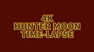 Experience the BREATHTAKING Hunter Moon 2024 in 4K [upl. by Nosyarg]