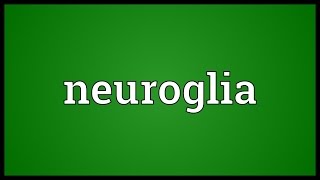 Neuroglia Meaning [upl. by Kenon42]