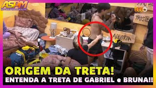 🚨 VEJA O MOMENTO DA GROSSERIA DE GABRIEL COM BRUNA  BBB23 [upl. by Rafael138]