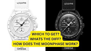 Swatch x Omega Moonswatch Snoopy Black  Whats the diff [upl. by Oeht875]