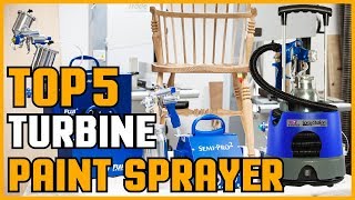 Best Budget Turbine Paint Sprayers Of 2021  Turbine Paint Sprayer Buying Guide [upl. by Akinoj]