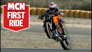 The Beast gets better 2024 KTM 1390 Super Duke R tested on track  MCN Review [upl. by Derayne319]