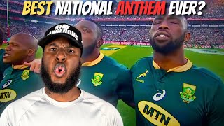 Reacting To South African National Anthem [upl. by Chessy732]