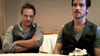 Colin ODonoghue and Michael RaymondJames Talk ONCE UPON A TIME at San Diego Comic Con 2013 [upl. by Rosenbaum583]