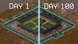 I Survived 100 Days in Insane Population Louisville  Project Zomboid Movie [upl. by Ical927]