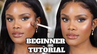 Natural Glam Makeup Tutorial for Beginners [upl. by Naveb]