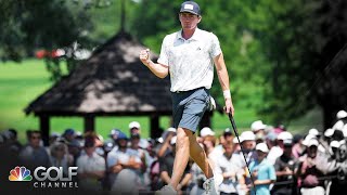 USGA Highlights 2023 US Amateur Finals  Golf Channel [upl. by Cati730]