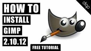 How to install GIMP 21012  Free Image Editing Application [upl. by Madelin776]