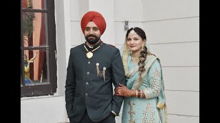 Sukhmanpreet singh weds Amandeep kaur [upl. by Accber]