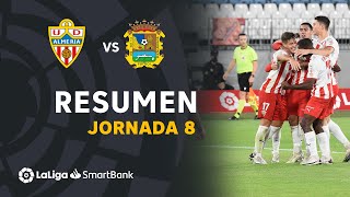 Resumen de UD Almería vs CF Fuenlabrada 30 [upl. by Ereynihc]