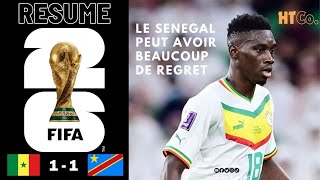 RÉSUME SENEGAL vs RD CONGO  QUALIFICATIONS COUPE DU MONDE 2026 [upl. by Lorne]