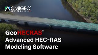 Simplify HECRAS Modeling with GeoHECRAS  CivilGEO [upl. by Nike]