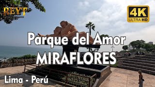 Parque del Amor  Larcomar  Miraflores  Lima  Perú [upl. by Napier]