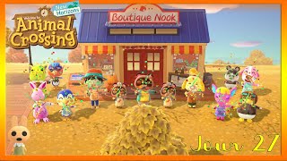 Animal Crossing  New Horizons  Jour 27  La boutique cest agrandit [upl. by Bubalo]