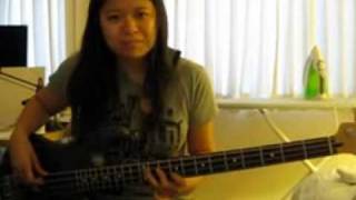 Tightrope  Janelle Monae cover Annie Nguyen on bass [upl. by Assenay]