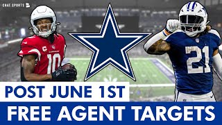 Dallas Cowboys Free Agent Targets After June 1st Ft Ezekiel Elliott DeAndre Hopkins amp Myles Jack [upl. by Nirhtak]