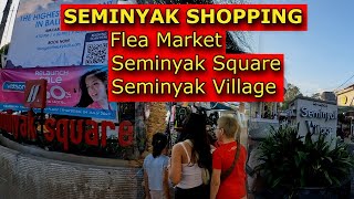 SEMINYAK CENTER  Seminyak Shopping Market [upl. by Enerol]