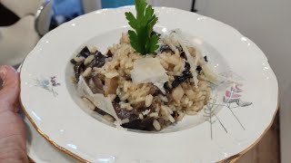 Risotto de Setas risottodesetas recetasen30minutos [upl. by Broome]