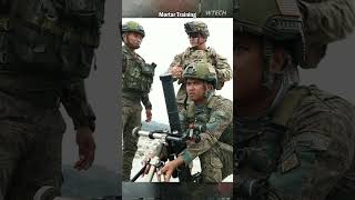 Mortar Training by Philippine and US soldiers [upl. by Ellynad]