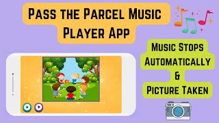 Pass the Parcel Music Player App  Pass the Parcel Music that Stops  Musical Chairs Music Player [upl. by Nnaeirelav]