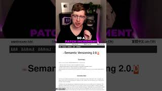 Semantic Versioning [upl. by Nibla]