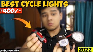 Best Cycle Lights Under ₹400  Rechargeable Cycle Lights  Best Budget Cycle Accessories [upl. by Ilwain]