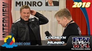 Lochlyn Munro Interview Riverdale Charmed London Comic Con 2018 [upl. by Samoht]