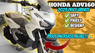 PRICE UPDATE 2023  HONDA ADV160  Actual unit Price and Specifications [upl. by Erodavlas]