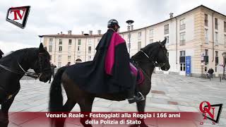 Venaria Reale  Festeggiati alla Reggia i 166 anni della Polizia di Stato [upl. by Hannavahs]