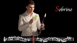 BLUE BOSSA  KENNY DORHAM  SOBRINO CLARINET COVER WITH SHEET MUSIC [upl. by Neelra]