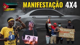 Moçambique Manifestação four by four últimas noticias [upl. by Kath]