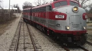 RJ Corman FP7A Dinner Train Runaround  Bardstown KY [upl. by Nadroj651]