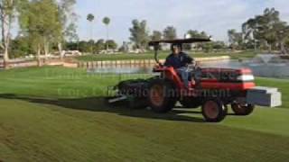 Putting Green Aerification  Soil Reliever SR72 [upl. by Noicnecsa]