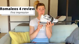 Nike Romaleos 4 First Impression Unsponsored Honest Review [upl. by Naedan]