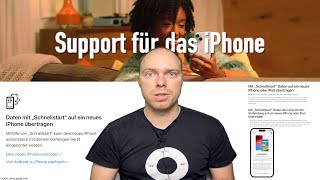 Datenübertragung beim iPhone mit der Schnellstart Methode 2024 iPhone apple iphone16 [upl. by Daphie]